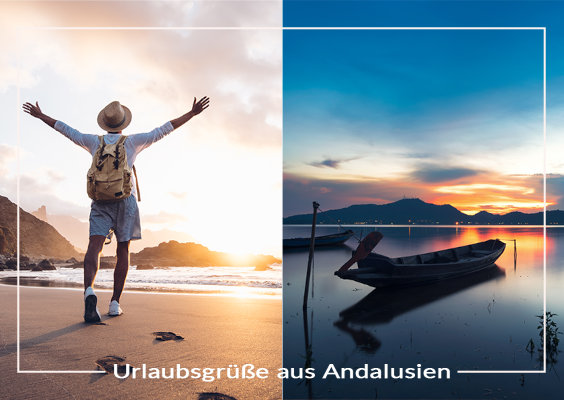 Postkarte Urlaub