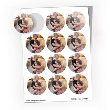 Sticker rund